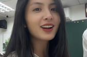 "Sốt rần rần" cô giáo xinh như nữ chính ngôn tình, xem video chân thực ngỡ như đang học trực tiếp