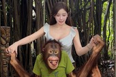 Dạo chơi sở thú, hot girl Thiên Di khoe bộ ảnh vui nhộn, khiến CĐM bàn tán xôn xao