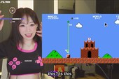 Nữ streamer phát sóng chơi Super Mario Bros bằng tay cầm có "1-0-2", người xem tranh cãi màn khoe thân biến tướng