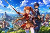 Steam tung bản demo miễn phí của một tựa game nhập vai anime, đồ họa tuyệt đẹp, đốn tim người chơi