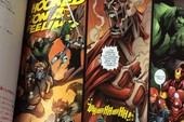 Manga Attack on Titan kết hợp Marvel hé lộ dàn nhân vật chính