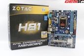 Bo mạch chủ Zotac H81: Thêm lựa chọn hấp dẫn cho game thủ phổ thông