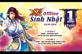 Sinh nhật 1 năm, game thủ tưng bừng offline mừng Ngạo Kiếm Vô Song