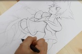 Xem họa sĩ Final Fantasy vẽ phác thảo nhân vật