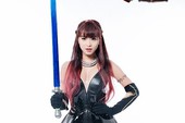 Cùng ngắm cosplay nữ chiến binh Hải Băng trong game Thiên Thư