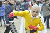 Thanh niên Việt Nam cosplay One Punch Man tại lễ hội Ake Ome! 2016 Hà Nội