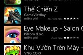 Phong Ma dẫn đầu bảng xếp hạng game trên Windows Phone