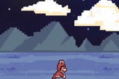 Jump The Frog - Ức chế với Mario Ếch vượt hồ sen
