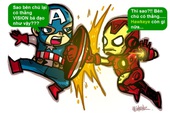 Màn cãi vã hài hước giữa Captain America và Iron Man về Civil War sắp tới