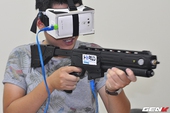 Trải nghiệm game bắn súng thực tế ảo đầu tiên tại Việt Nam