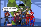 Truyện tranh hài - Nỗi khổ của Black Widow khi có Spider-Man