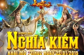 Kiếm Tung: Nghĩa Kiếm - Ngũ Thường Kiếm ra mắt game thủ Việt