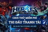 Cơ hội trải nghiệm Heroes of the Storm miễn phí cho game thủ Hà Nội