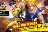 Luffy, Naruto, Songoku tranh nhau săn tìm... Iphone 6+ trong Đấu Trường Manga