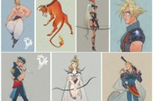 Các nhân vật Final Fantasy trong lốt Disney trông sẽ ra sao?