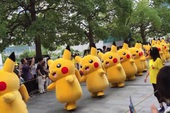 Xem buổi diễu hành Pikachu cực ngộ ở Nhật Bản