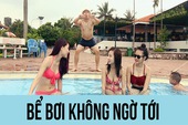 Muôn hình vạn trạng kiểu đi bơi của game thủ Việt