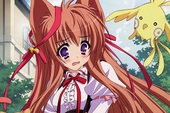 10 cô gái "lai sói" dễ thương nhất trong thế giới anime