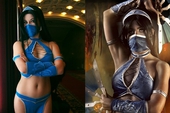 Cosplay Kitana cực gợi cảm dành cho những ai yêu thích Mortal Kombat
