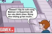 Truyện tranh hài - Ai mới là người được lợi khi Batman đánh Superman
