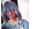 Choáng với cô gái Việt cosplay zombie được cả nghìn like vì quá đáng sợ