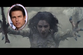 Tom Cruise bất lực nhìn thành phố London bị phá hủy trong bom tấn The Mummy mới