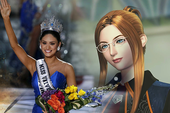 Hoa hậu Hoàn vũ 2015 là fan ruột của Final Fantasy