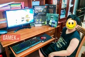 Cậu bé Việt mới học lớp 7 đã được bố mẹ đầu tư dàn máy khủng chơi Overwatch