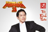 Lạ mắt với bộ ảnh dàn sao Kung Fu Panda 3 chúc tết khán giả Việt Nam