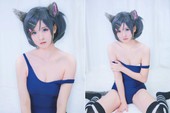 Cosplay "Mèo Đá" cực gợi cảm trong Anime Hentai Ouji To Warawanai Neko
