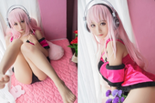 Cosplay thiếu nữ Super Sonico cực gợi cảm dành cho fan hâm mộ