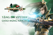 SohaPlay tặng 200 Vipcode Webgame Thanh Minh Kiếm trị giá 1 triệu đồng chào năm mới