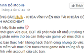 Game online đầu tiên tại Việt Nam mạnh tay trị gần 1.000 gamer VIP chơi Hack