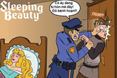Truyện tranh hài - Khi thế giới hoạt hình Disney có cảnh sát