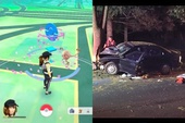Mải chơi Pokemon GO khi lái xe, người đàn ông 28 tuổi gặp tai nạn nghiêm trọng