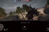 Đau bụng với cảnh xe tăng húc bay ngựa vài dặm trong game Battlefield 1