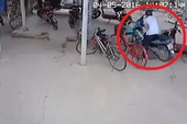 Thanh niên trộm xe máy tại quán net bị bắt tại trận