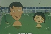 Cha và con gái nhỏ tắm chung - Nét đẹp văn hóa độc đáo Nhật Bản
