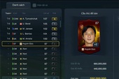 Huyền thoại Huỳnh Đức chính thức xuất hiện trong FIFA Online 3 Việt Nam