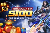 Cán mốc server thứ 100, Thần Kiếm 3D phát Giftcode tri ân game thủ