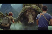 King Kong đối mặt trâu mộng khổng lồ trong Kong: Skull Island