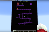 Thật khó tin khi một trình giả lập chơi Mario, Pac Man... lại được làm 100% từ Minecraft