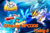 SohaPlay tặng 200 Vipcode Webgame Pokiwar tháng 8