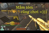 Đột Kích: Cầm M200 Ultimate Gold chiếm giữ điểm cao, Tiền Zombie lại hành đối phương thê thảm