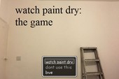 Tựa game kỳ lạ nhất trên đời: Ngồi xem... sơn tường khô