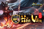 Độc Cô Cầu Bại lần đầu tiên tặng free VIP 5 đến toàn bộ người chơi ở server mới