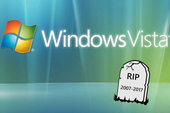 Sau Windows XP, tới lượt Vista bị “khai tử”