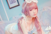 Cosplay Bunny Thỏ Ngọc cực dễ thương nhưng không kém phần nóng bỏng