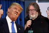Chủ tịch Valve - Gabe Newell đang lo mất ăn mất ngủ vì tổng thống Donald Trump