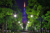 Mừng sinh nhật 30 tuổi của Final Fantasy, cả tháp Tokyo được thắp sáng rực rỡ